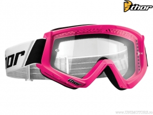 Enduro/Cross Youth (Children) Combat (Pink) Protection Goggles - Thor