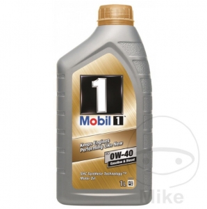 Engine oil 0W40 1 1L Mobil - JM