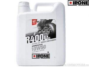 Engine Oil R4000 RS 10W50 4T 4L - Ipone