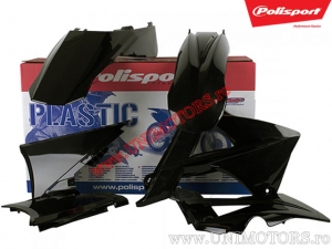 Ensemble de plastique (noir) - Gas Gas EC 125 / Gas Gas EC 125 Racing / Gas Gas EC 125 Sixdays ('10) - Polisport