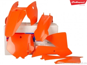 Ensemble de plastique orange - KTM SX 65 ('02-'08) - Polisport