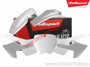 Ensemble de Plastiques (Blanc) - Husqvarna FC 250 / FC 350 / FC 450 / TC 125 / TC 250 2T ('16-'18) - Polisport