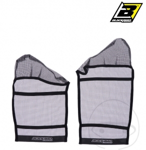 Ensemble de protection de radiateur en maille noire Blackbird Racing - Honda CRF 450 L ('19-'21) / Honda CRF 450 R ('19-'20) - J