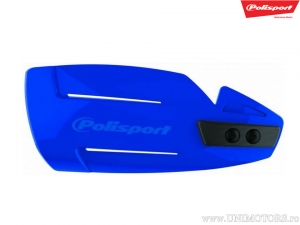 Ensemble de remplacement en plastique bleu pour protège-mains Hammer - Polisport