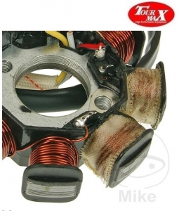 Estator alternador 101 Octane versão 1 - AGM GMX 450 / Aiyumo Capri 50 / Beeline Veloce 50 / Flex Tech Piacenza 25 - JM