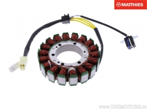 Estator alternador - Arctic Cat/Textron Cat 700 FIS 4WD / Suzuki LT-A 700 X Kingquad 4WD / LT-A 750 X Kingquad AXI 4WD - JM