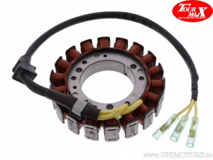 Estator alternador - Honda GB 500 / NX 650 / XBR 500 / XR 650 / Kawasaki VN-15 1500 / ZX-6R 600 / ZX-9R 900 - TourMax