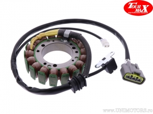 Estator alternador - Yamaha YFM 450 FWB Kodiak / YFM 450 FWB Kodiak Camouflage / YFM 450 FWBD Kodiak Alu EPS - TourMax