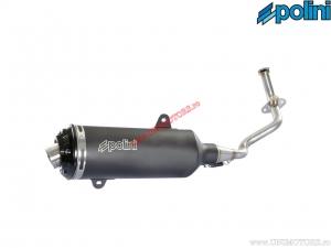 Exhaust muffler (190.0061) - homologated - Piaggio Medley 125i IGET H2O 4T 4V E4 ('16-'19 / EU homologated) - Polini