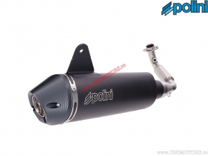 Exhaust pipe (190.0077/K) - homologated - Vespa GTS ABS 300i HPE H2O 4T E5 (10/'22-> / EU homologated) - Polini