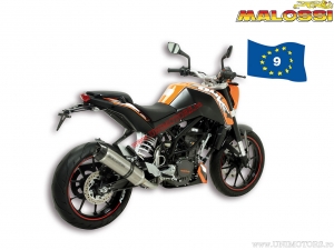 Exhaust system GP MHR Replica 4T (3215202) - homologated - KTM Duke 125i ABS H2O 4T E3 ('15-'16) - Malossi