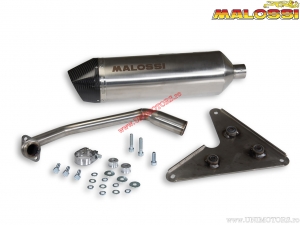 Exhaust system RX (3214827) - MBK Cityliner 125i H2O 4T E3 '08-'12 (EU approved) / Evolis ABS 125i H2O 4T E4 ('17) - Malossi