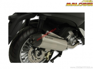 Exhaust system RX black (3214815.K0) - homologated - Piaggio Beverly RST 300i H2O 4T E3 '10-'16 (EU homologated) - Malossi