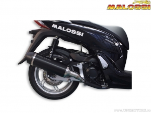 Exhaust system RX black (3217117) - Honda SH 300i H2O 4T E4 '15-'20 (EU approved) - Malossi