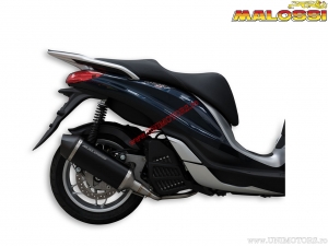 Exhaust system RX black (3217570) - Piaggio Medley 125i IGET H2O 4T 4V E4 '16-'19 (homologated EU) - Malossi