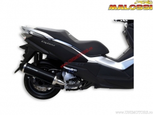 Exhaust system RX black (3217923) - Sym Cruisym 250i H2O 4T E4 ('18-'20) / Cruisym 300i H2O 4T E4 ('18-'20) - Malossi