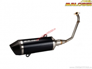 Exhaust system RX black (3218858) - Honda SH i ABS 125 ie 4T LC euro 5 '20-> (JF90E) - Malossi