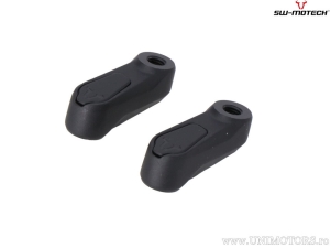 Extensie oglinda 40mm set - aluminiu - culoare: negru - pentru oglinda carena - Yamaha / KTM / Ducati - SW-Motech