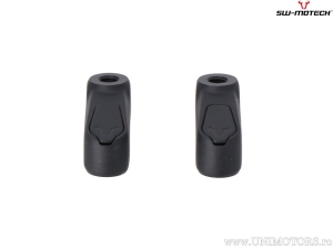 Extensie oglinda 40mm set - aluminiu - culoare: negru - pentru oglinda carena - Yamaha / KTM / Ducati - SW-Motech