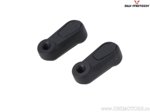 Extensie oglinda 40mm set - aluminiu - culoare: negru - pentru oglinda carena - Yamaha / KTM / Ducati - SW-Motech