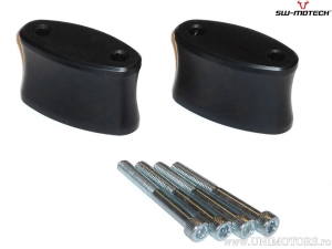 Extensie oglinda 40mm set - polyamida - culoare: negru - pentru oglinda carena - Honda CBF600 ('04-'07) - SW-Motech