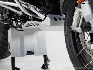 Extensie scut motor - material: aluminiu - culoare: argintiu - BMW R 1200 GS ('12-'18) / R 1250 GS ('18-) - SW-Motech