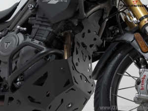 Extensie scut motor - material: aluminiu - culoare: negru - Triumph Tiger 1200 models ('22-) - SW-Motech