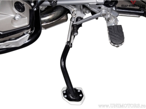 Extensie talpa cric lateral - aluminiu/inox - culoare: negru/argintiu - BMW R1200GS / R1200GS Adventure - SW-Motech