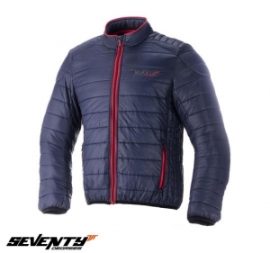 Férfi Urban Seventy SD-A5 modell dzseki kék/piros színben - Softshell típus - könnyű súly - Kék/piros, 4XL