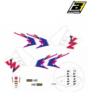 Fairing decals - Yamaha YZ 125 ('93-'95) / YZ 250 2T ('93-'95) - JM