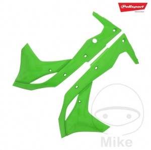 Fairing radiator green Polisport - Kawasaki KX 250 F 4T ('17-'19) - JM