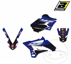 Fairing stickers and cover - Yamaha YZ 85 SW 17/14 inch ('02-'17) / YZ 85 LW 19/16 inch ('02-'21) - JM