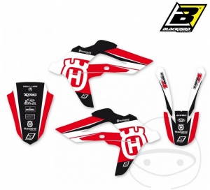 Fairing stickers - Husqvarna CR 125 / TE 250 / TE 310 / TE 450 / TE 510 / TE 610 / TE 630 / WR 125 / WR 250 / WR 300 - JM