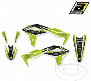 Fairing Stickers - Kawasaki KX 250 F 4T ('17-'19) / Kawasaki KX 250 4T ('20) - JM