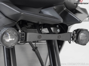 Far ceata EVO cu suporturi prindere set - culoare: negru - Kawasaki Versys 650 ('21-) - SW-Motech