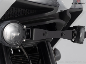 Far ceata EVO cu suporturi prindere set - culoare: negru - Moto Morini X-Cape 650 ('21-) - SW-Motech