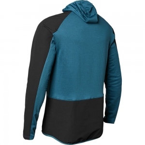 Felpa con cappuccio Enduro/Cross Defend Thermo [Blu]: Taglia - M