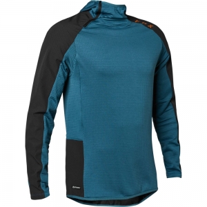 Felpa con cappuccio Enduro/Cross Defend Thermo [Blu]: Taglia - M