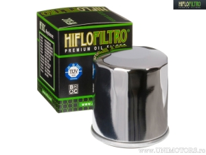 Filtr oleju chromowany HF303C - Honda / Kawasaki / Polaris / Yamaha - Hiflofiltro