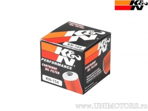 Filtre à huile de course KN-154 - Aprilia RS 125 / Tuono 125 / Derbi Senda 125 / Husqvarna SM 510 / TE 610 / Rieju Century 125 