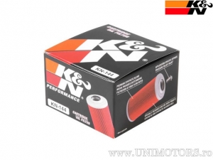 Filtro de aceite de carreras K&N KN-144 - Yamaha FZR 600 / XJ 550 / XJ 600 / XJ 650 / XJ 700 / XJ 750 / XJ 900 / XS 250 / XS 360