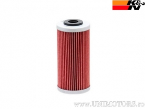 Filtro de aceite de carreras K&N KN-611 - BMW G 450 / Husqvarna SMR 449 / TC 449 / Sherco Enduro 250 / SEF 300 / Supermotard 450