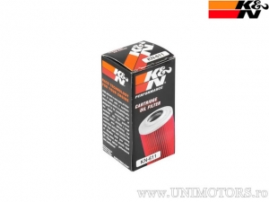 Filtro de aceite de carreras K&N KN-611 - BMW G 450 / Husqvarna SMR 449 / TC 449 / Sherco Enduro 250 / SEF 300 / Supermotard 450