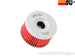 Filtro de Aceite de Carreras KN-137 - Sachs Roadster 650 / Suzuki DR 500 / DR 600 / DR 650 / DR 750 / DR 800 / LS 650 / XF 650 -