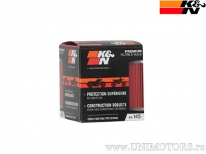 Filtro de aceite de carreras KN-145 - Aprilia Pegaso 650 / Derbi 659 660 / MZ/MUZ Skorpion 660 / Yamaha TT 600 / XV 125 / XVS 25