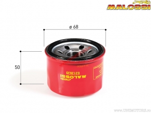 Filtro de aceite Red Chilli (diámetro 68mm / altura 50mm) - Kymco MXU 500 H2O 4T E2 ('08-'10) - Malossi