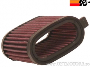 Filtro de Aire de Carreras K&N - Kawasaki EL 250 B ('88-'89) / 250 D ('90-'95) / 250 E ('91-'95) / 252 F ('96-'03) / GPX 750 R (