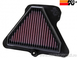 Filtro de aire de carreras K&N - Kawasaki ZX-10R 1000 J Ninja / ZX-10R 1000 K Ninja ABS ('11-'15) / 1000 J/K Aniversario ('15) -