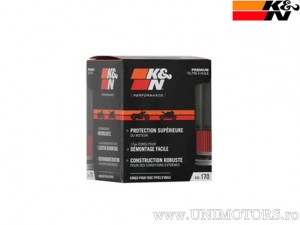 Filtro olio da corsa K&N KN-170 - Buell M2 1200 / S1 1200 / Harley Davidson FLHR 1340 / FLHTCI 1340 / FLSTS 1340 / XL 1200