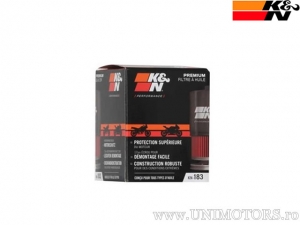 Filtro olio racing K&N KN-183 - Adiva AD 125 / Aprilia Sport City 125 / Malaguti Phantom 250 / Piaggio Liberty 125